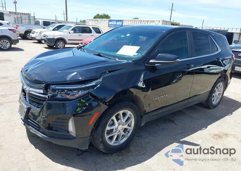 2022 Chevrolet Equinox Awd Lt z USA, uszkodzony, nr VIN 3GNAXUEV1NL108771